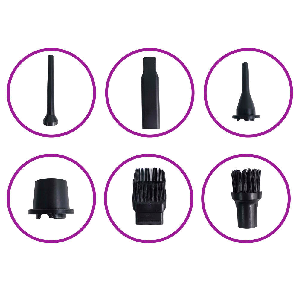Mini Aspirador de Mano Inalámbrico 4 en 1 – Recargable USB | Para Coche, Hogar y Oficina