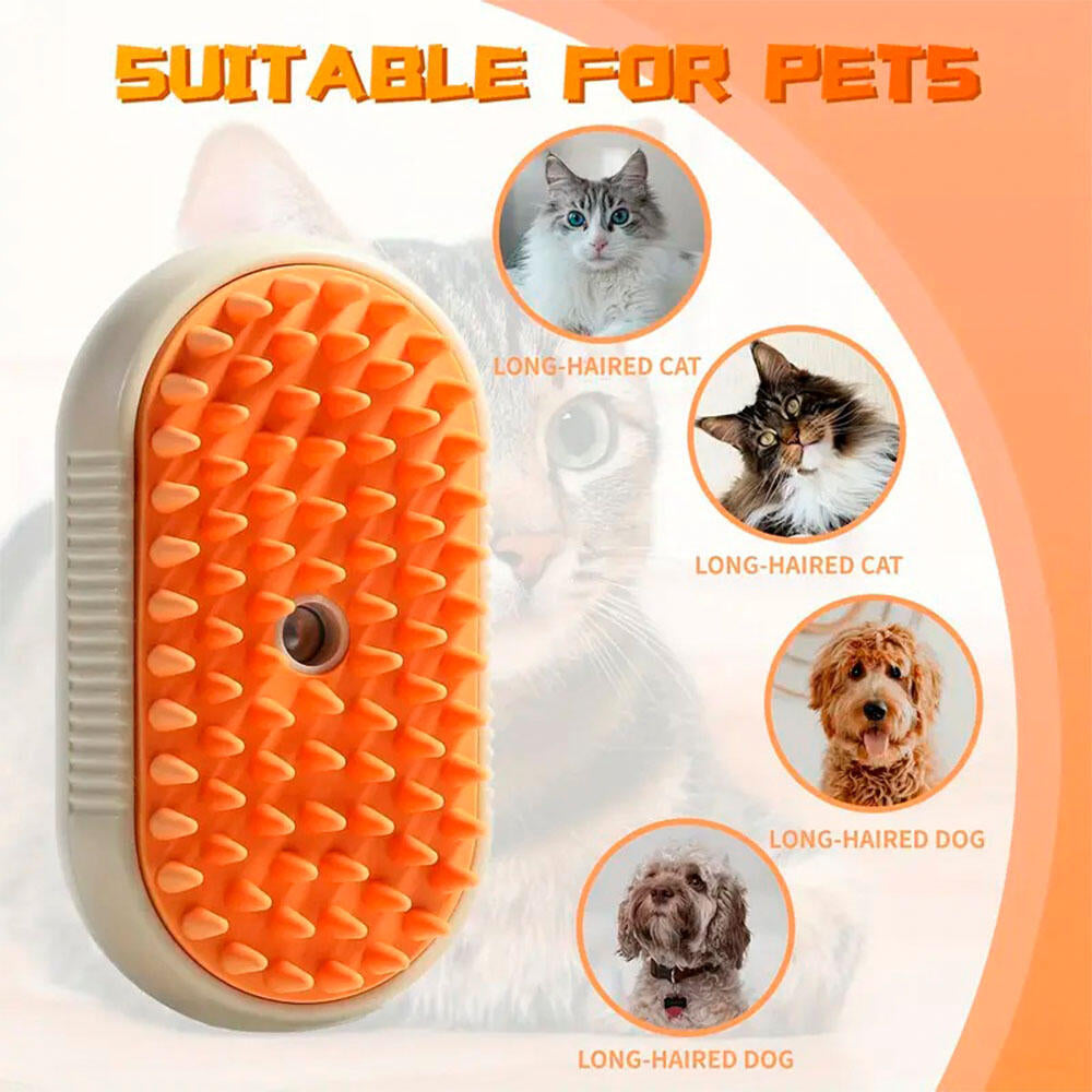 Cepillo de vapor para perros y gatos – Adiós al pelo suelto en casa