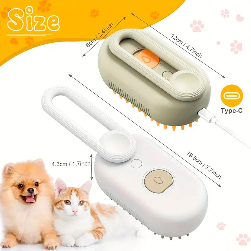 Cepillo de vapor para perros y gatos – Adiós al pelo suelto en casa