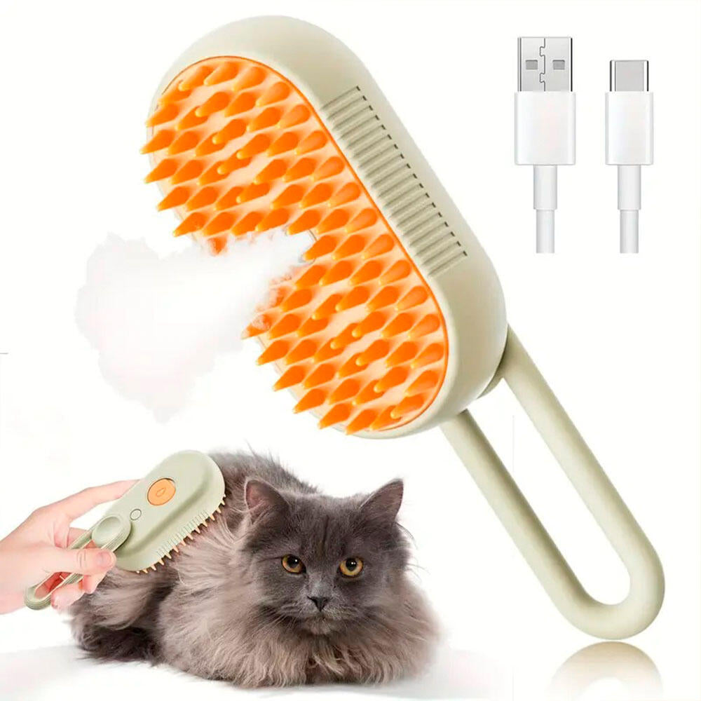 Cepillo de vapor para perros y gatos – Adiós al pelo suelto en casa